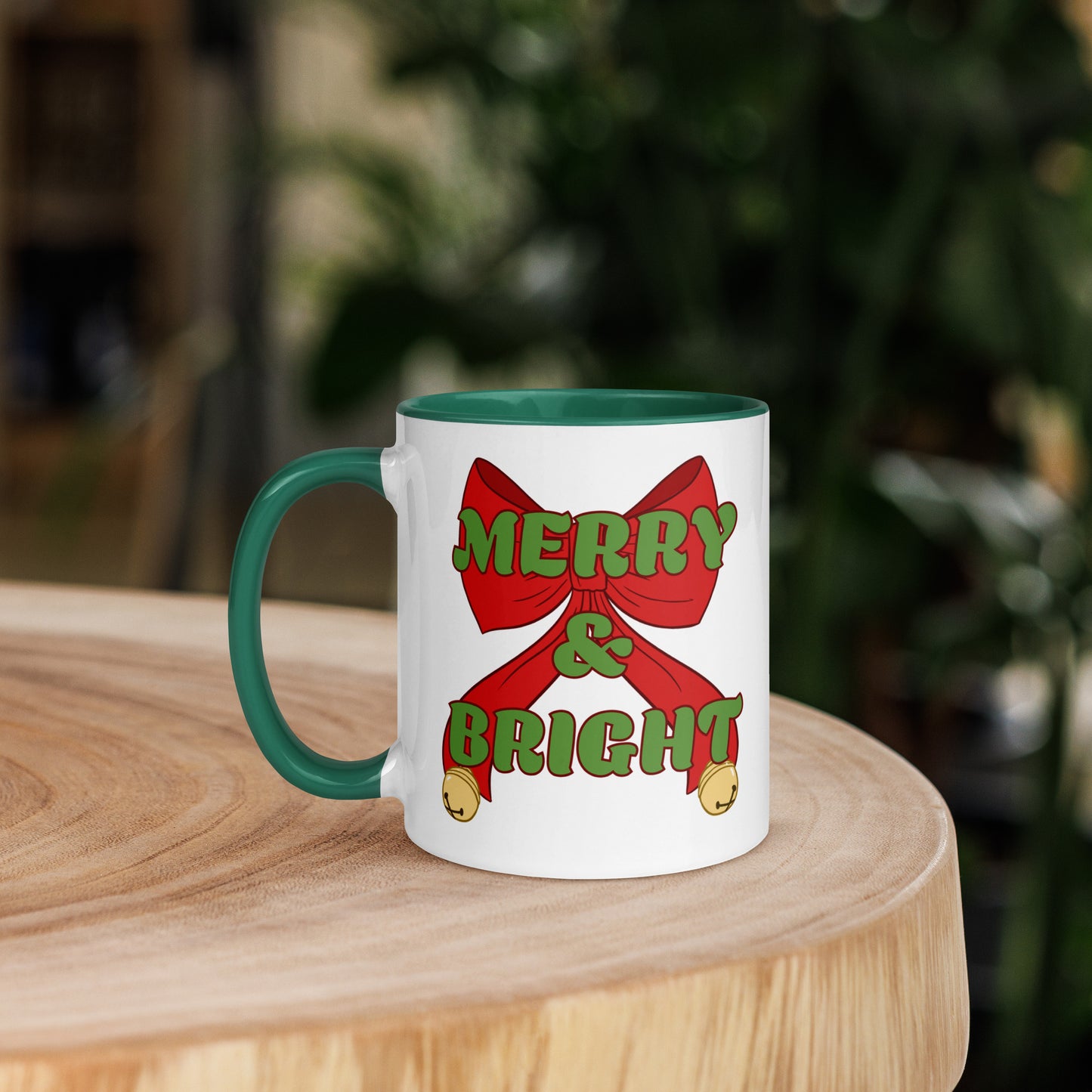 Merry & Bright-Color Accent Mug