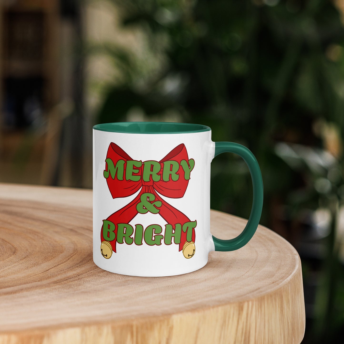 Merry & Bright-Color Accent Mug