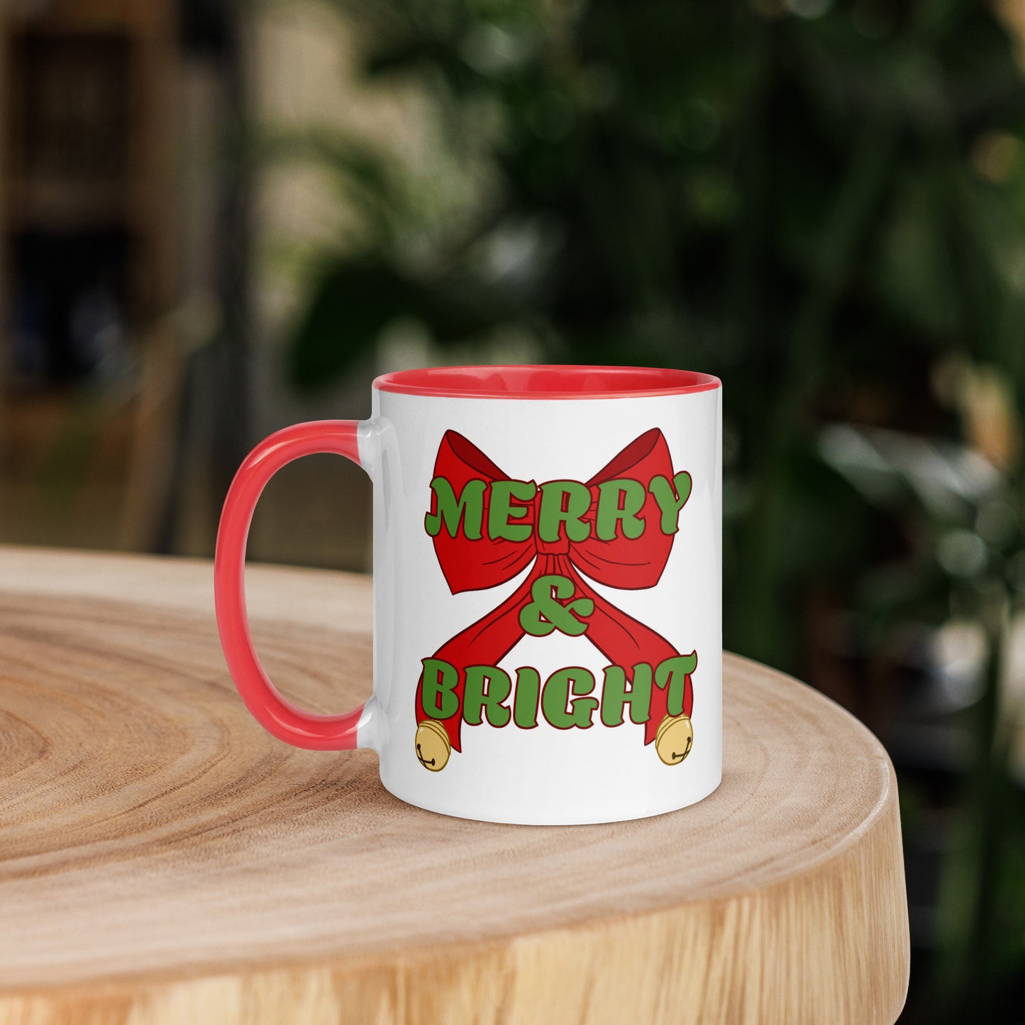 Merry & Bright-Color Accent Mug