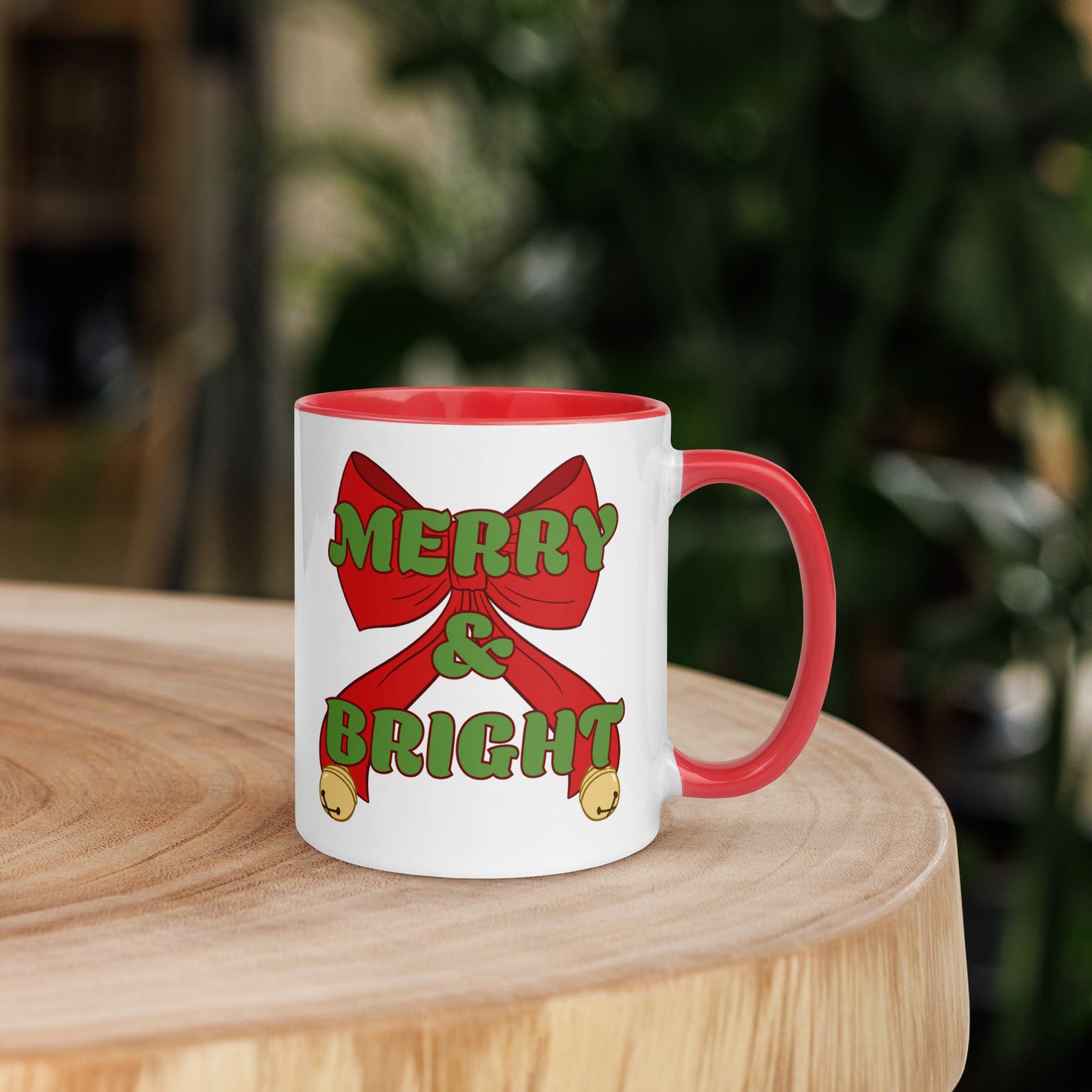 Merry & Bright-Color Accent Mug